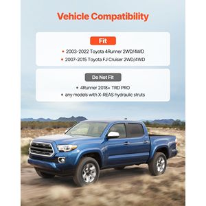 Kit di sollevamento di livellamento anteriore 3 e posteriore 2 per 03-22 per Toyota per parti di sospensione 4runner 2WD/4WD - Product Image 3