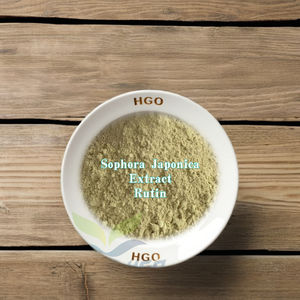 Suministro directo de fábrica de HGO de extracto puro natural de Sophora Japonica (grado alimenticio) Especificación Rutin 80% (extracto estandarizado) - Product Image 1