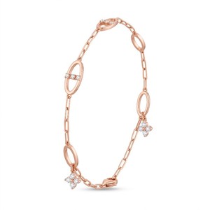 Bracelet unisexe en or blanc avec diamants ronds taille brillant, certifié IGI, style tendance, pour mariage et usage quotidien - Product Image 3