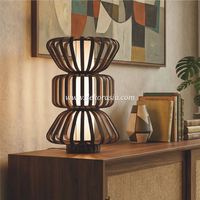 Lampe de table Mayang, design moderne, éco-responsable, flexible, à commande tactile LED, pour salon, chambre, hôtel, décoration intérieure