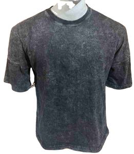 Camisetas Oversize de Hombre con Hombros Caídos, Lavado Ácido, 100% Algodón, Transpirables, de Secado Rápido, Personalizadas por Sialkot Sports Pakistán - Product Image 1