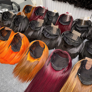 Pelucas de Cabello Humano Liso Extremo, Extensiones de Cabello Sin Caída ni Enredos - Product Image 3