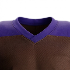 Uniforme deportivo de hockey para hombre con jersey transpirable y pantalones cortos a juego, ajuste atlético, material ligero, adecuado para entrenamiento y partidos. - Product Image 3