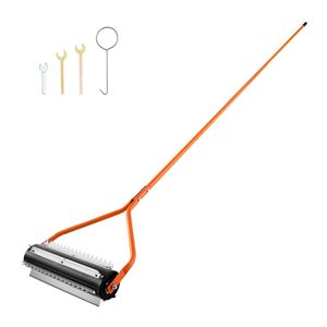 Rullo Manuale in Acciaio Inossidabile da 4,3 m per la Rimozione di Erbacce e Fanghi da Laghi e Stagni - Attrezzo per la Pulizia di Laghi e Stagni - Product Image 1