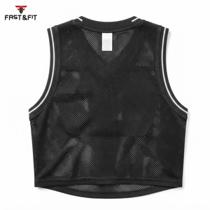 Factory Price Breathable Plain Dyed <b>Men</b> Sports Mesh Sleeveless Mesh <b>Singlets</b> <b>for</b> <b>Men</b> Transparent Vest <b>for</b> Sale - Product Image 2