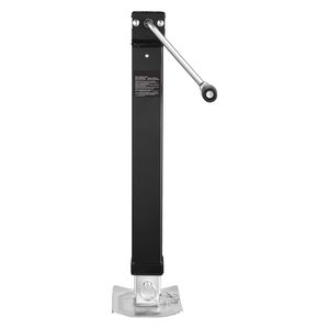 Martinetto Girevole per Rimorchio in Metallo con Capacità di 8000 Libbre, Montaggio su Tubo Saldato e Maniglia Ergonomica da 15 Pollici - Product Image 4