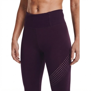 Nouveau pantalon capri de yoga transfrontalier en Spandex/Polyester brossé, motif uni, taille haute, moulant, amincissant et respirant - Product Image 5