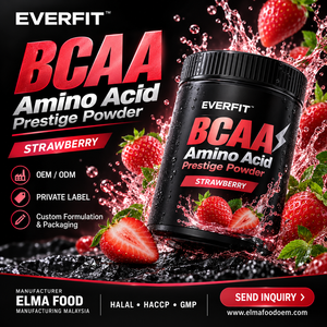 Elma Food - Concentrado de Proteína de Suero de Leche 1 kg Sin Azúcar Añadido 50 Porciones Fórmula de Crecimiento Muscular con BCAA Sin GMO Proteína en Polvo para Adultos - Product Image 1