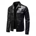 Vestes en cuir véritable pour hommes personnalisées - Imperméables, écologiques, style décontracté d'hiver - Prix bas pour la vente en ligne - Product Image 2