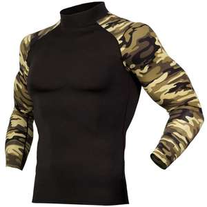 Chemises de compression pour hommes au design personnalisé, vêtements de fitness confortables, vêtements de sport pour la salle de sport, chemises pour hommes - Product Image 1