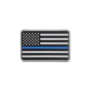 แผ่นแปะ PVC คุณภาพดีที่สุด แผ่นแปะโลโก้ธงยางแบบกำหนดเอง พร้อมแถบตีนตุ๊กแก แผ่นแปะ PVC สำหรับเสื้อผ้า ป้ายซิลิโคน ผ้าทวิล โลโก้แบบกำหนดเอง2026 - Product Image 6