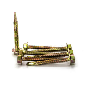 Tornillo Autoperforante con Cabeza Hexagonal, Clase 8, Acero al Carbono, Galvanizado con Zinc, Recubierto de Fosfato, Rosca Estándar, Marca PDC, Duradero - Product Image 5