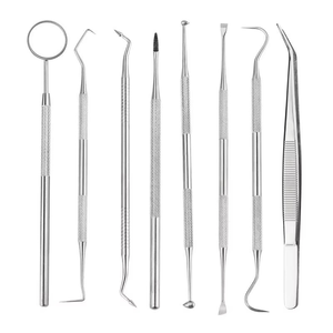 Dental Hygiene <b>Kits</b> Set 8 Pack Professional Teeth Cleaning <b>Electric</b> Stainless Steel Reusable Oral Care Tools MIANBRO ENTERPRISES - Product Image 2