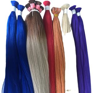 Cheveux humains brésiliens de qualité supérieure 100% Remy vietnamien, prix de gros, approvisionnement en vrac, 2021 - Product Image 6