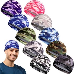 Bonnet unisexe en polyester à imprimé camouflage, décontracté, extensible, respirant et imperméable, pour l'extérieur, tour de tête 56-58 cm - Product Image 1