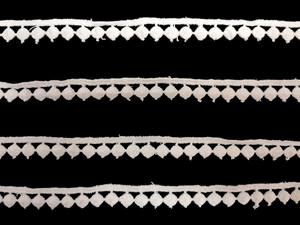 Hot selling Eco-Friendly Breathable Quick-Dry 100% Polyester Lace <b>Fabric</b> <b>Trim</b> for Saree Dupatta Apparel - Product Image 4