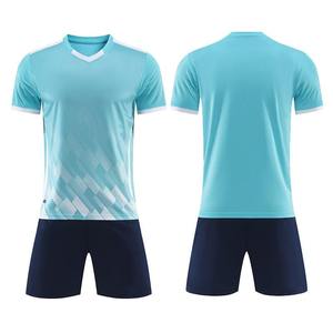 Ensemble de maillots de football unisexe nouvelle saison, respirant, manches courtes, automne et été, technique de découpe automatisée, service OEM personnalisé - Product Image 3