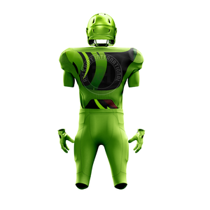 Uniforme de football américain de niveau club, en polyester, coutures durables, coupe athlétique confortable pour l'entraînement et les matchs - Product Image 2