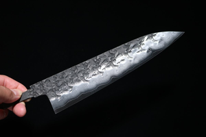 Lame de couteau de chef en acier à haute teneur en carbone forgée à la main pour la fabrication de couteaux personnalisés, usine OEM - Product Image 6