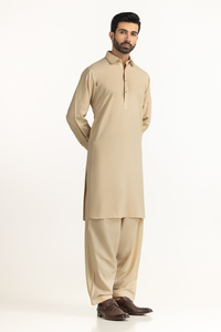 Nouveautés : Salwar Kameez pour hommes, vêtements indiens et pakistanais, coton doux, tenue ethnique modeste, Shalwar Kameez pour hommes - Product Image 2
