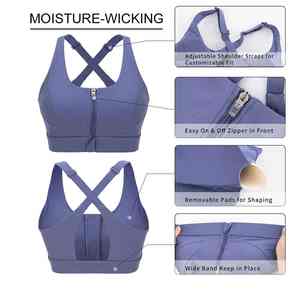 Sujetador Deportivo para Mujer, Top Ventas, Moderno y Elegante, Ajustable, Ropa Deportiva con Opción de Talla Adulta, Transpirable - Product Image 6