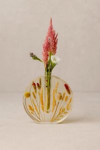 Encantador Florero de Resina, Adorno Decorativo Creativo para el Hogar Contemporáneo, Oficina y Decoración de Interiores de Hotel - Product Image 1