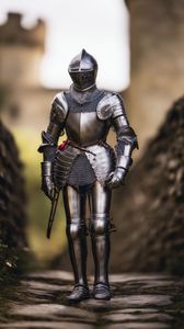 Traje de Armadura Medieval de Cuerpo Completo, Disfraz de Caballero, Guerrero, Cruzado, para Halloween, Regalo para Hombre - Product Image 4