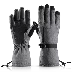 Gants de ski chauffants imperméables à fermeture élastique, légers, de haute qualité, pour hommes, nouvelle arrivée hiver, OEM - Product Image 2