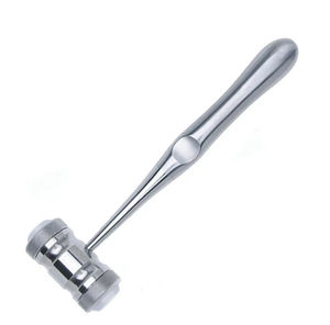 Martillo para huesos de acero inoxidable, instrumentos quirúrgicos ortopédicos veterinarios, manual, 7.5 pulgadas / Martillo Mead para levantar huesos duros - Product Image 3