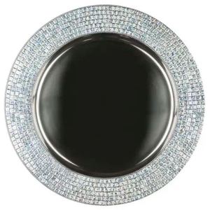 Plato de presentación de acero inoxidable multifuncional, disco metálico decorativo - Product Image 3