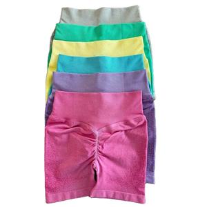 Leggings et shorts de yoga pour femmes à taille haute élastique, extensibles dans quatre directions, séchage rapide, sans coutures, grandes tailles, pour le fitness et la gym - Product Image 1