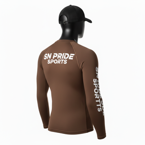 Rashguard MMA unisexe à séchage rapide et confortable avec couleur et logo personnalisés, vêtements de sport à manches longues pour la remise en forme - Product Image 3