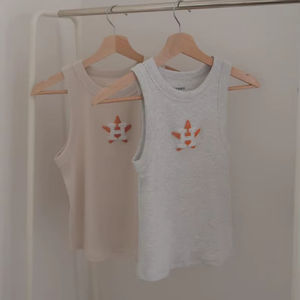 Contemporary Seed Beads Beaded Tank <b>Top</b> Women Fashion Wear Vintage Inspired Seed Beads Embroidered Tank <b>Top</b> Stylish <b>Top</b> - Product Image 1