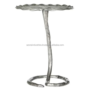 Mesa auxiliar de metal de estilo moderno para hogar y Hotel, decoración interior elegante, muebles de sala de estar de tendencia de Azora Industries - Product Image 2