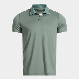 เสื้อโปโลแบบสปอร์ตพิมพ์โลโก้ตามสั่งสำหรับขายส่ง เสื้อยืดเปล่าแบบถักสำหรับออกแบบเป็นเสื้อโปโลสำหรับผู้ชายและผู้หญิง - Product Image 1