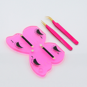 Plateau rectangulaire en acrylique durable et léger pour la formation professionnelle en extension de cils et les kits d'étudiant - Product Image 2