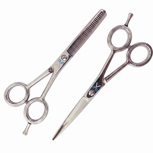 Tijeras de Peluquería Profesionales de Acero Inoxidable de 6 Pulgadas, para Diestros, con Mango Largo Antideslizante y Afiladas - Product Image 6