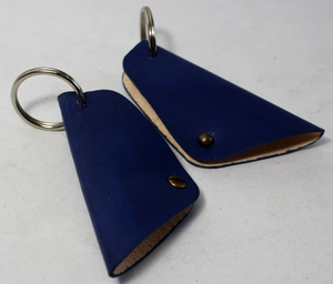 Business Promotion Gift Customized Logo <b>Leather</b> Keychain 100% Handmade Terracotta <b>Leather</b> Strong Natural <b>Leather</b> <b>Key</b> <b>Chain</b> - Product Image 2