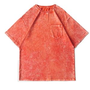 Camiseta de Verano para Mujer Kivotech de Alta Calidad, Diseño Popular Lavado a la Piedra, Algodón Orgánico Personalizado, Transpirable, Manga Corta - Product Image 5