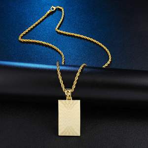 Hip Hop Style Jewelry Iced Out Photo Frame Lab Diamond Custom <b>Memory</b> Luxury Square Photo Pendant Charm Jewelry - Product Image 2