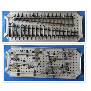 Ensemble d'instruments manuels en acier inoxydable pour arthroscopie orthopédique de l'épaule, vis pédiculaire, fixation de la colonne vertébrale, étui de stérilisation CHIRURGICAL - Product Image 3