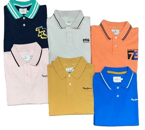 ชุดทำงานผ้าคอตตอน100% ขนาดใหญ่พิเศษกระดุมพิมพ์ลายซิลค์สกรีนแบบสั่งทำ240gsm ระบายอากาศได้ดี - Product Image 6