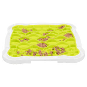 Bandeja para lamer snacks de TPR, goma y plástico, 20x20 cm, para alimentación de mascotas - Product Image 3
