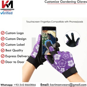 Guantes de Jardinería Premium, Guantes de Protección Transpirables con Agarre y Soporte para Trabajos en el Jardín, Suministro al por Mayor OEM - Product Image 4