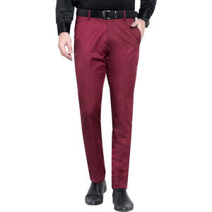 Pantalon de ville pour homme, élégant et tendance, idéal pour les événements nocturnes, offre un tissu confortable et respirant - Product Image 4