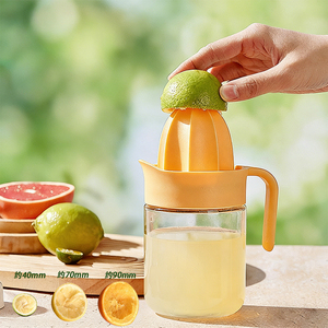 <span class=keywords><strong>เครื่อง</strong></span>คั้นน้ำผลไม้ขนาดเล็กแบบใช้มือ ทำจากพลาสติก สำหรับใช้ในครัวเรือน คั้นส้ม คั้น<span class=keywords><strong>มะนาว</strong></span> แยกกากผลไม้ - Product Image 3