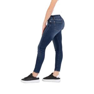 Nuevos Jeans de Mezclilla Ajustados de Cintura Alta a la Moda para Mujer, Talla Grande, Pantalones Casuales con Botones, Sexy, Venta al Por Mayor 2026 - Product Image 4