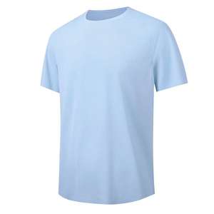 Camiseta Oversize de Algodón 100% de 250 g/m² con Efecto Desgastado por el Sol, Cuello Redondo Personalizado, de OUMI Wholesalers - Product Image 1