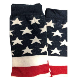 <b>Men's</b> American Flag Crew <b>Socks</b> Digital Print Cotton Spandex Breathable Knitted Summer Daily Wear - Product Image 5