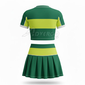 Ensemble d'uniformes de cheerleading personnalisés pour les filles, pour les compétitions et les spectacles d'équipe, avec logo personnalisé - Product Image 2